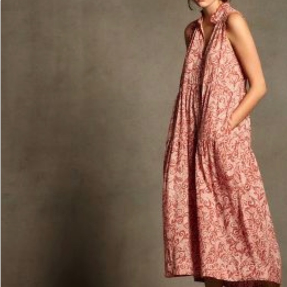 Maeve for Anthropologie MARYA TIERED MAXI DRESS